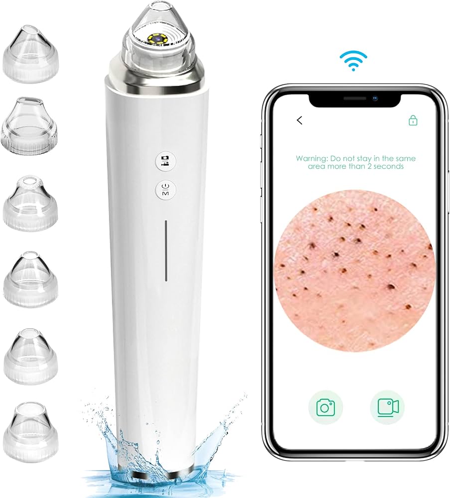 PoreGlow Blackhead Vacuum – Clear Skin in Minutes